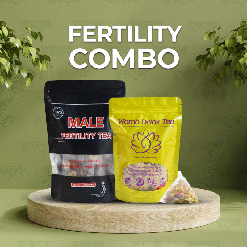 Fertility Combo – Male Fertility Tea & Womb Detox Tea